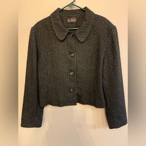 Vintage Couture Wool Blend Blazer